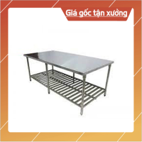 BÀN THAO TÁC CÓ KỆ SONG (THANH)  DƯỚI