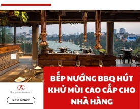 Bếp nướng BBQ hút khử mùi cao cấp cho nhà hàng