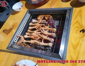Sistem Grill BBQ kalis bunyi