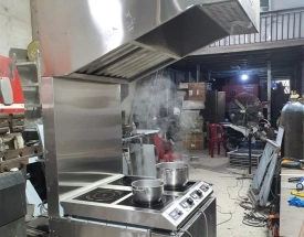 Sistem Kompor Induksi Dipadukan dengan Hood Berkualitas