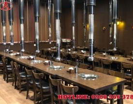 Thi Công Hệ Thống Hút Khử Mùi Cho Nhà Hàng Nướng BBQ