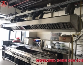 Thi Công Hệ Thống Thông Gió Hút Khói Khử Mùi Cho Bếp Nhà Hàng