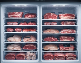 Thịt sống để ngăn đá được bao lâu?