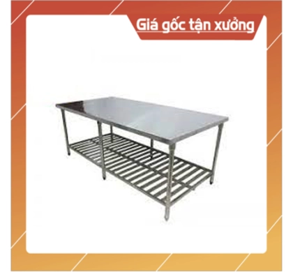 BÀN THAO TÁC CÓ KỆ SONG (THANH)  DƯỚI