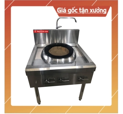 Bếp á quạt thổi đắp đất đơn