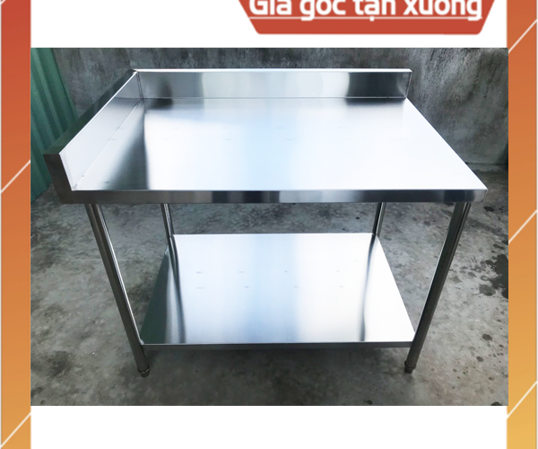 BÀN THAO TÁC CÓ KỆ PHẲNG DƯỚI