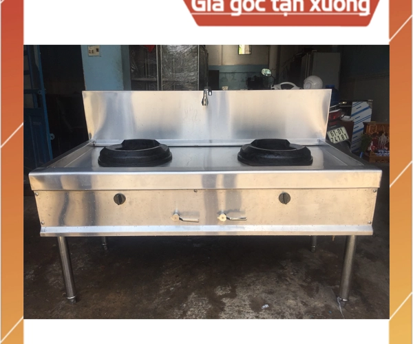 Bếp á kiềng bánh ú đôi