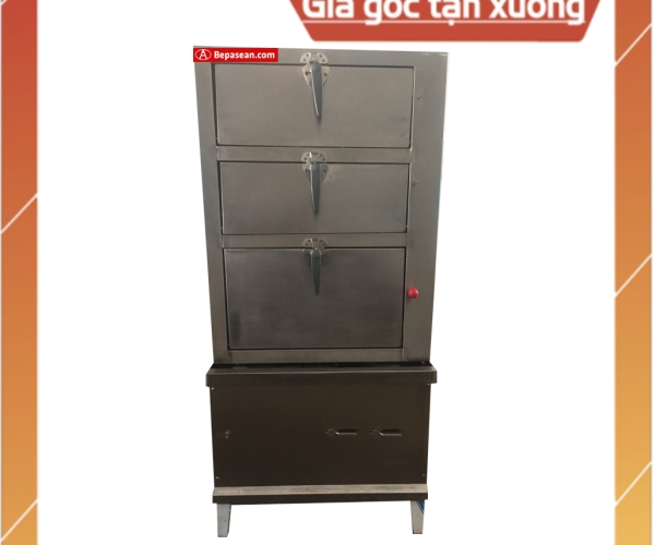 Tủ Hấp 3 Tầng Gas