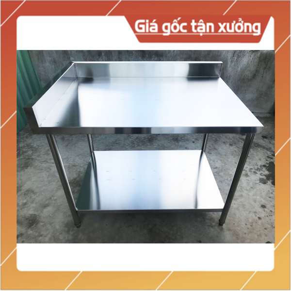 BÀN THAO TÁC CÓ KỆ PHẲNG DƯỚI