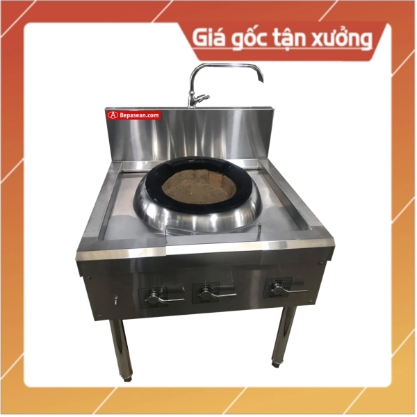 Bếp á quạt thổi đắp đất đơn
