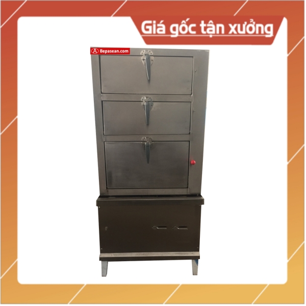 Tủ Hấp 3 Tầng Gas