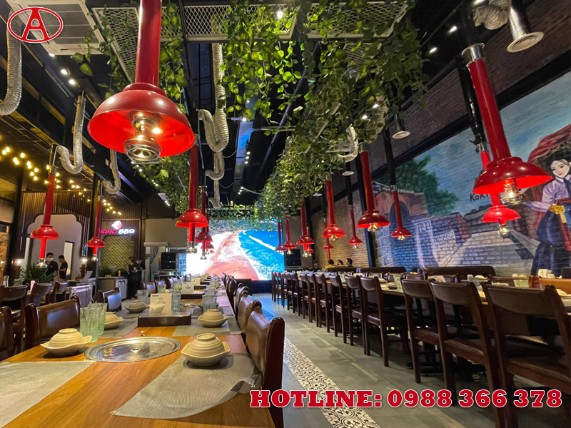Practical advantages of air conditioning in a bbq restaurant