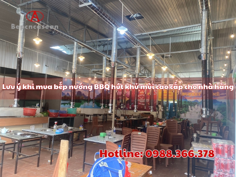 Notes when choosing to buy a high-end bbq grill with hood for restaurants