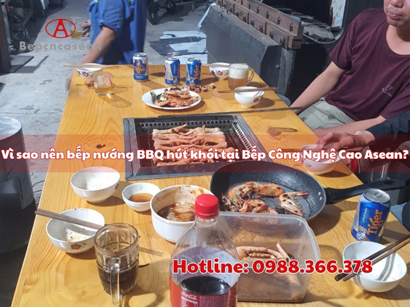 Why should you combine a BBQ grill with a smoke exhaust hood in a high-tech ASEAN kitchen?