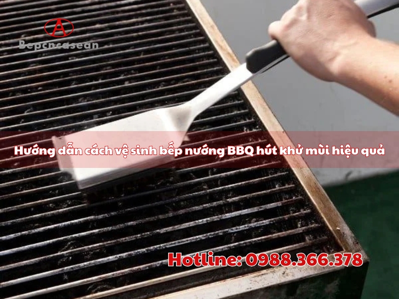 Instructions on how to clean the bbq grill and smoke exhaust effectively