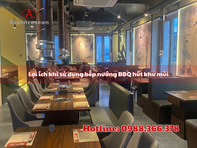 loi ich khi su dung bep nuong bbq hut khu mui