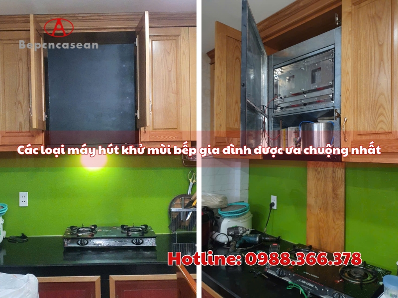 3 most popular types of kitchen hoods for families