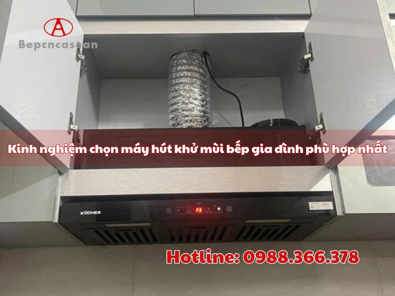 Experience in choosing the most suitable kitchen hood for your family