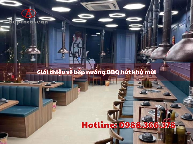 Introduction to bbq grill with smoke extractor