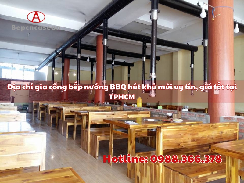 Address for manufacturing reputable and good price bbq grill, hood and exhaust fan in Ho Chi Minh City